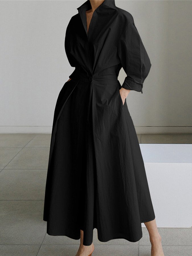 Clémence - Elegante Lange Jurk