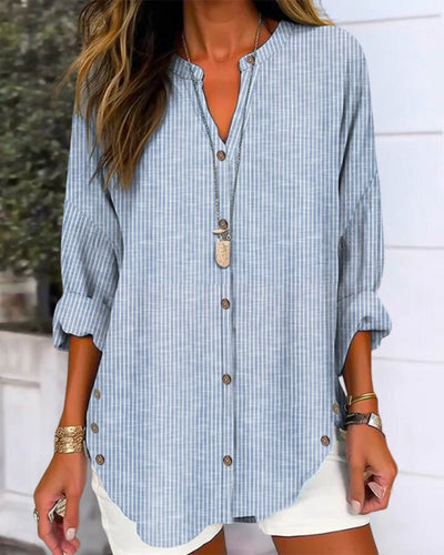 Valerié - Chic Gestreepte Top