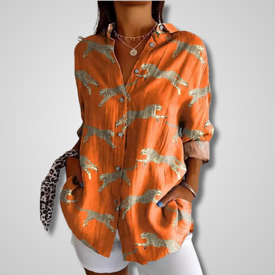 Melle - Elegante Vintage Blouse