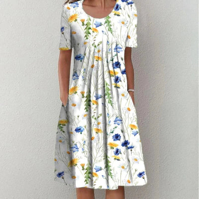 Celeste - Elegante Bloomen Jurk