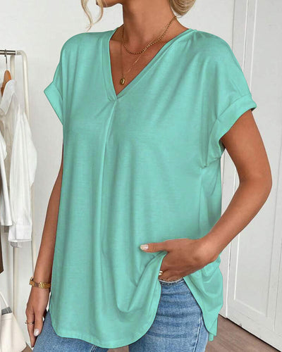 Estella - T-shirt Patchwork Casual