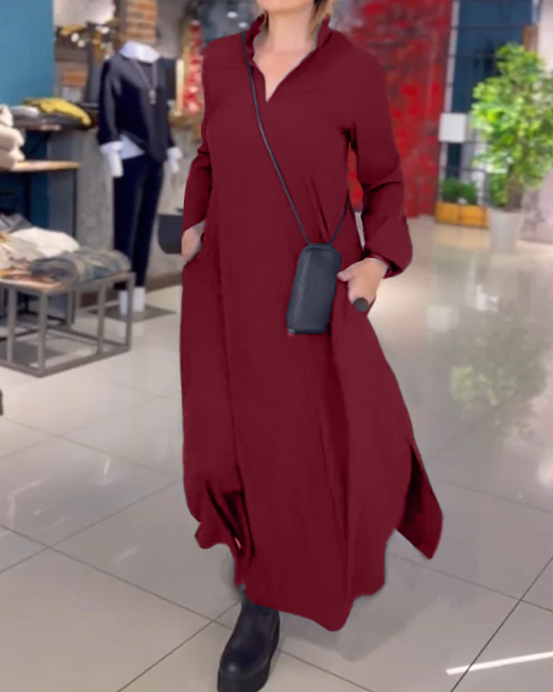 Evia - Elegante Lange Jurk