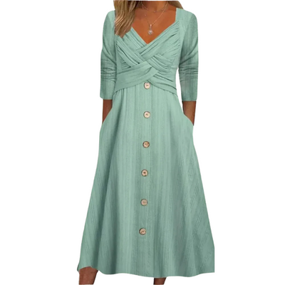 Ella - Elegante Jurk met Buikbedekking