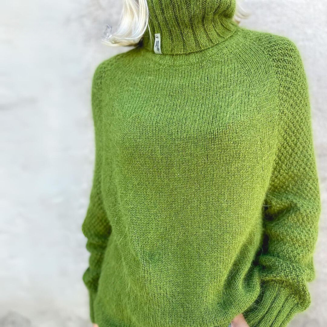 Angela - Effen Groene Coltrui