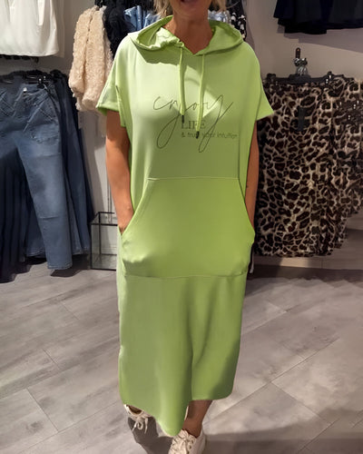 Saskia - Casual Hoodie Dress