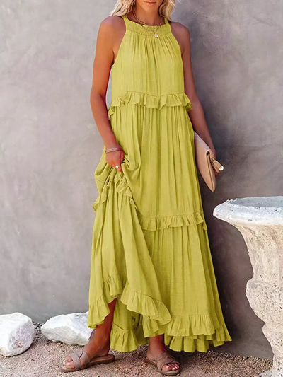 Mabel - Elegante en Lichte Maxi Jurk