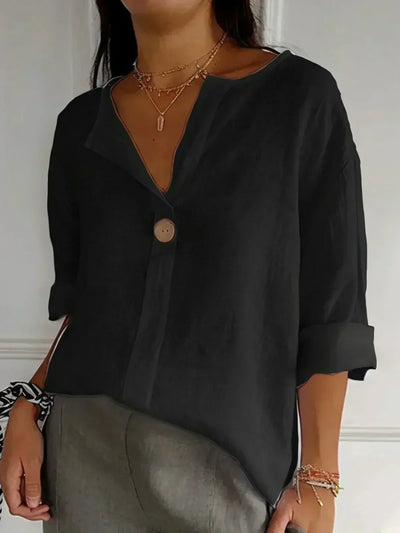 Jasmine - Casual Linnen Blouse