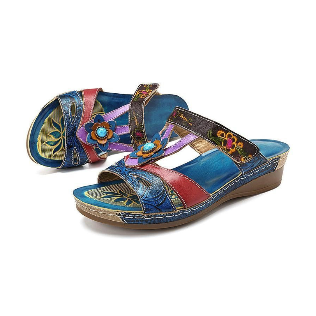 Sonia - Elegante Bloemen Sandalen