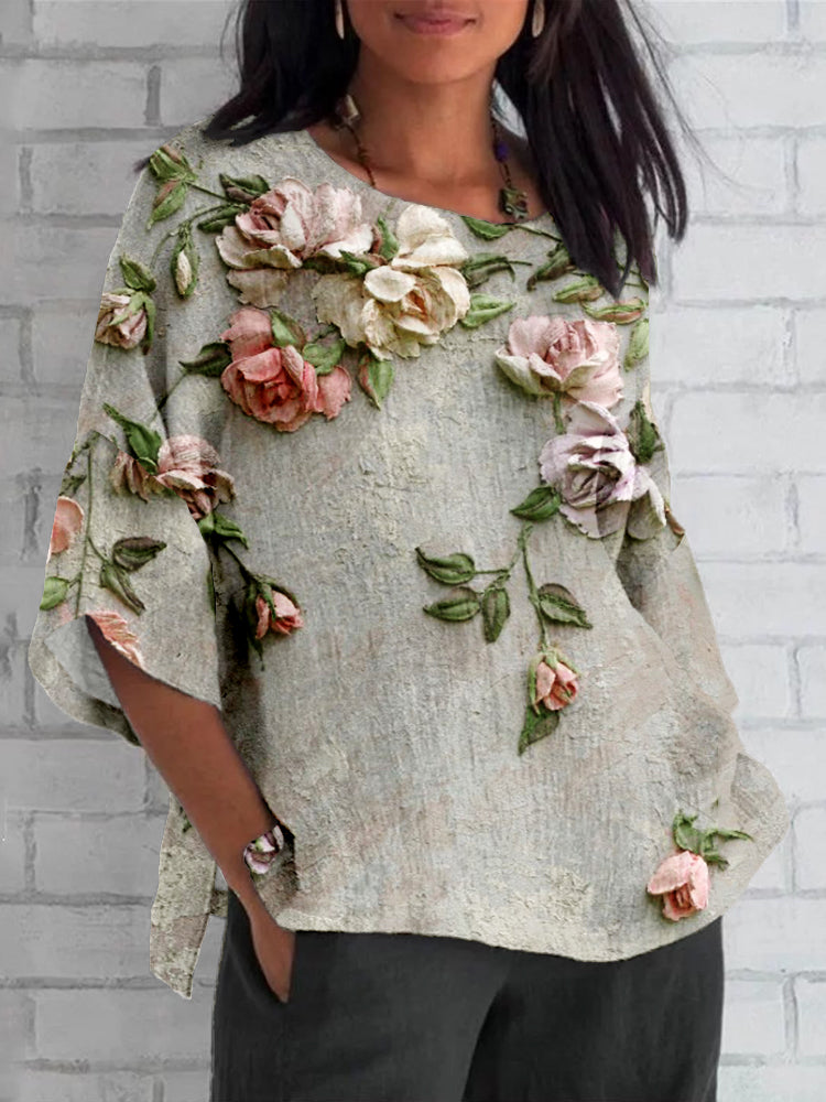 Maylora - Bloemige Zomer T-Shirt