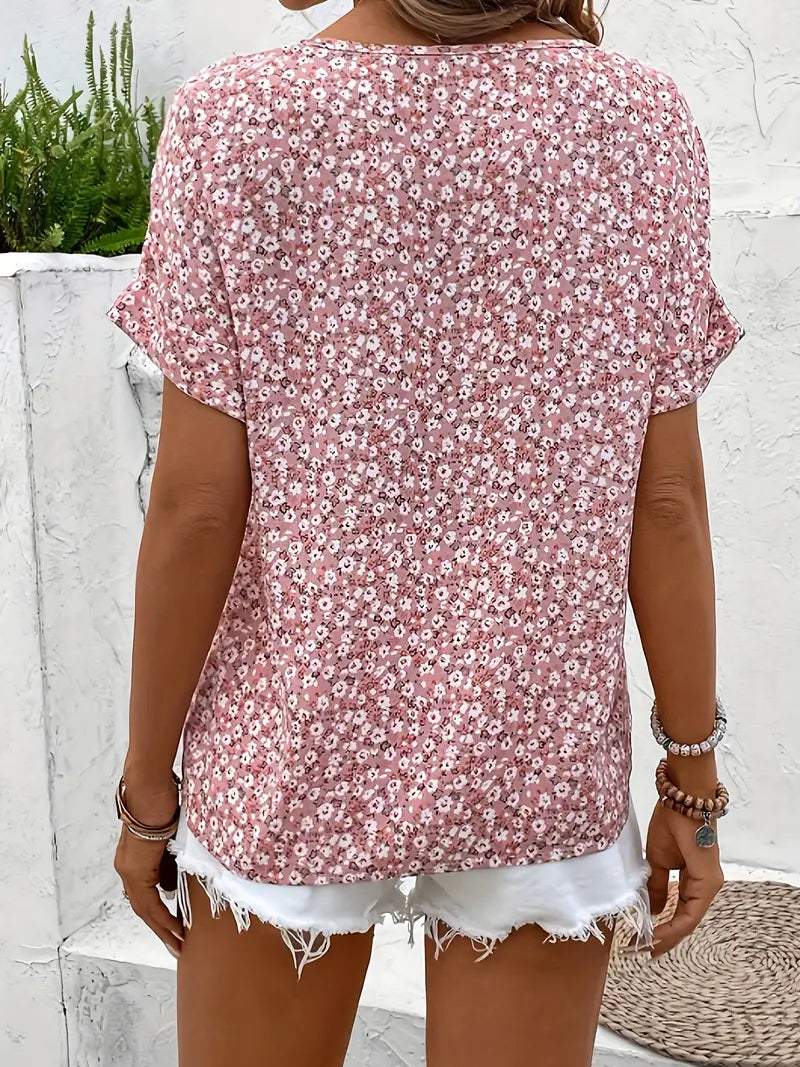 Jelena - Elegante Bloemen Top voor de Lente en Zomer