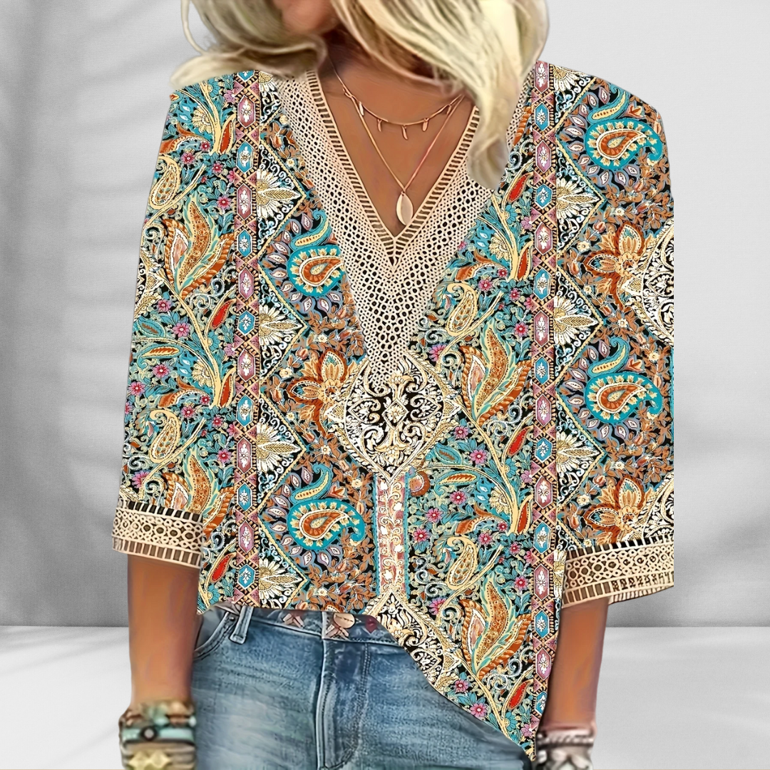 Alis - Boho Elegante Blouse