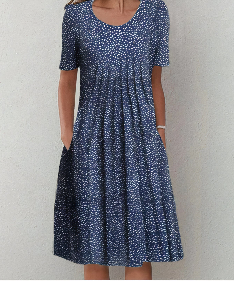 Clementine - Elegante Bloemenjurk