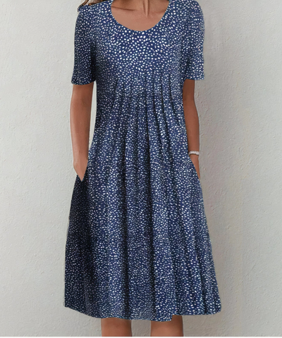 Clementine - Elegante Bloemenjurk