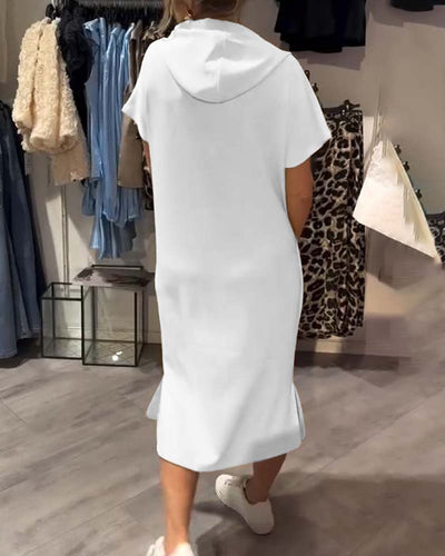 Saskia - Casual Hoodie Dress