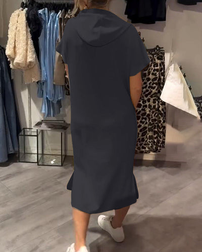 Saskia - Casual Hoodie Dress