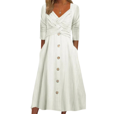 Ella - Elegante Jurk met Buikbedekking