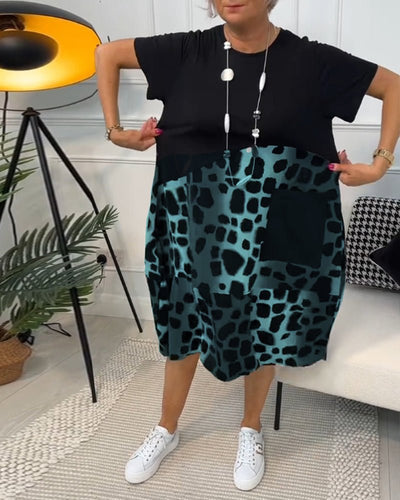 Cassandra - Moeiteloze Elegante Midi-jurk