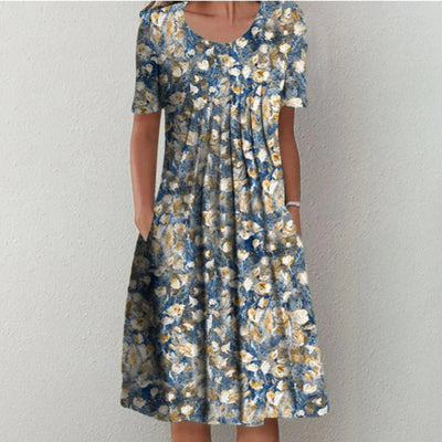 Celeste - Elegante Bloomen Jurk