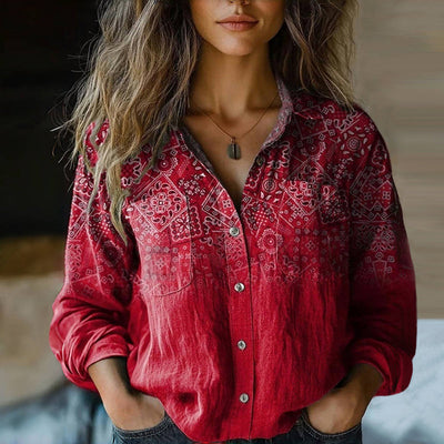 Valentina - Vintage Elegante Blouse