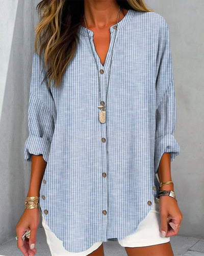 Valerié - Chic Gestreepte Top
