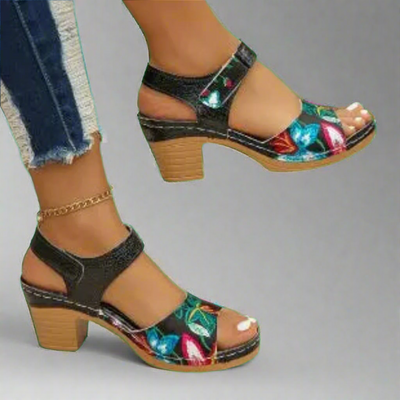 Marisa - Stijlvolle Peep-Toe Sandalen