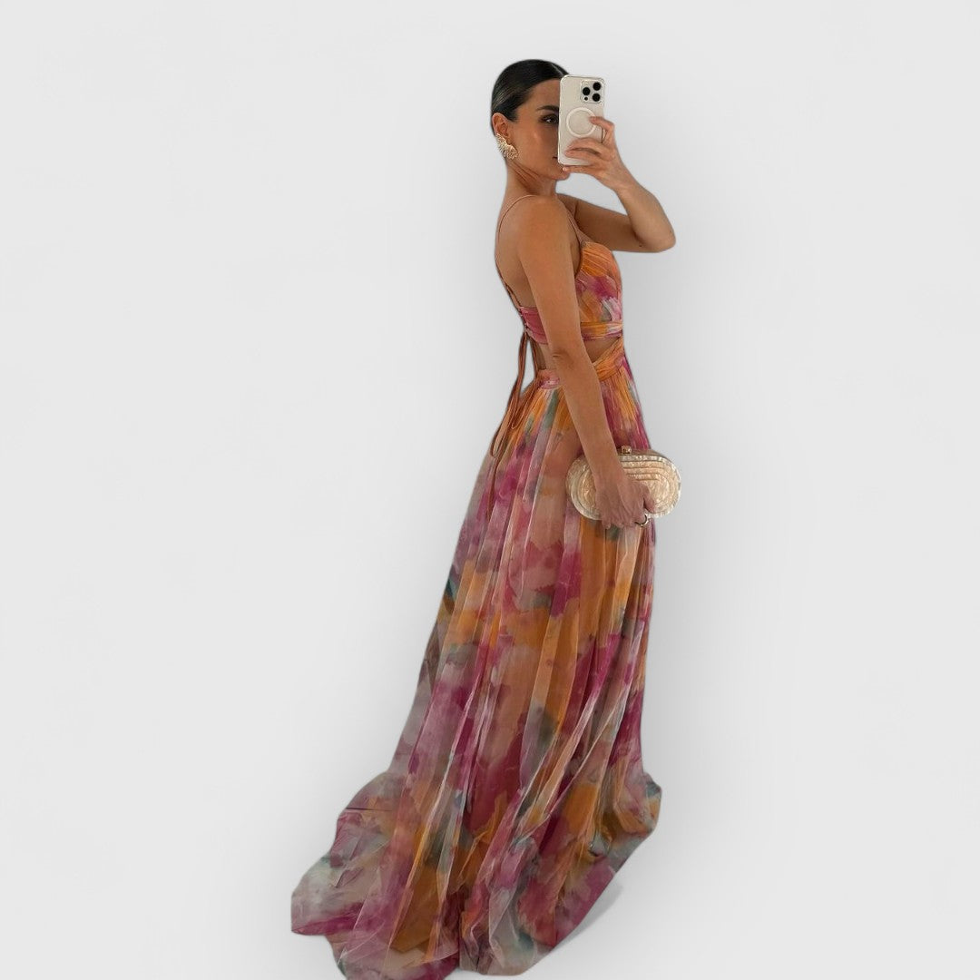 Verity - Elegante Maxi Jurk