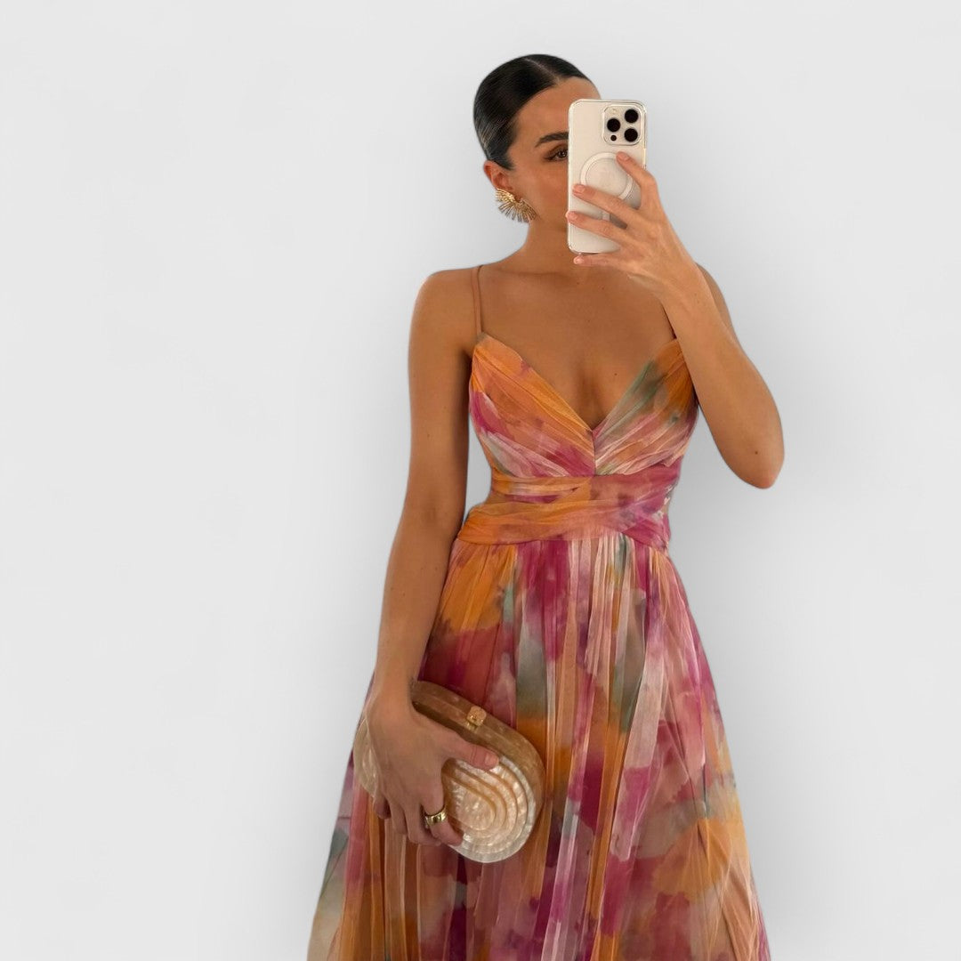 Verity - Elegante Maxi Jurk