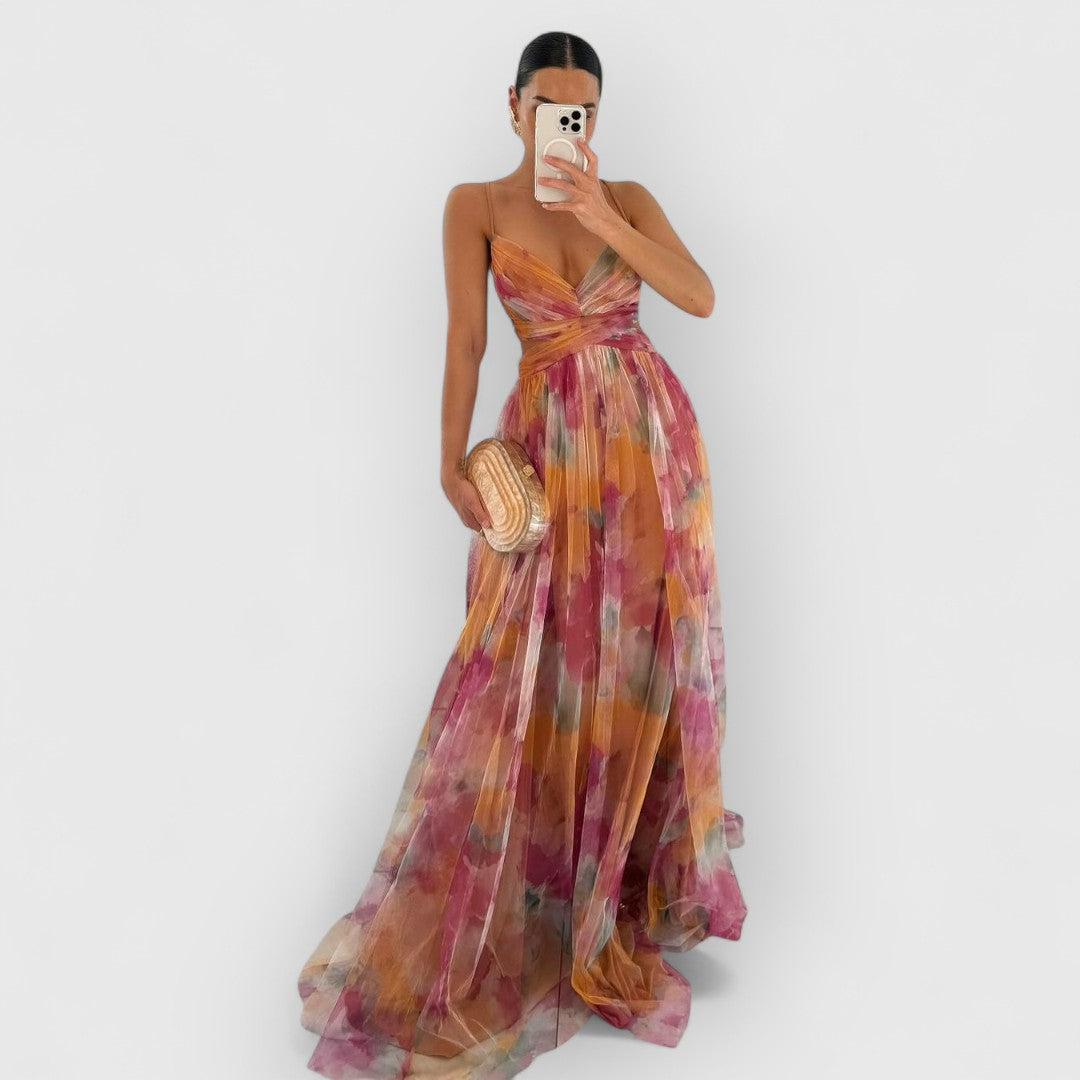 Verity - Elegante Maxi Jurk