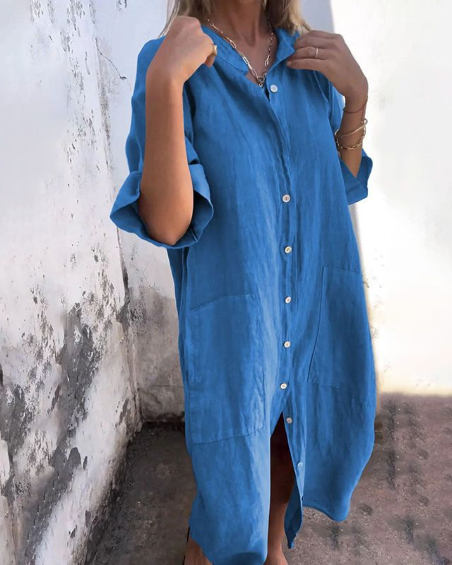 Melanie - Casual Hemdjurk Ibiza-Stijl