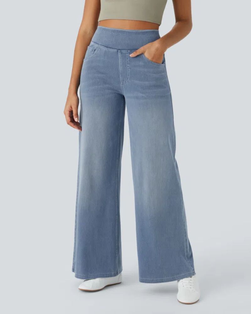 Ainsley - Comfortabele Wijde Jeans