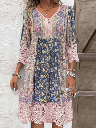 Kirsten - Elegante Boheemse Jurk