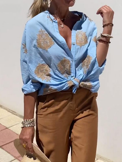 Erisa - Elegante Veelzijdige Blouse