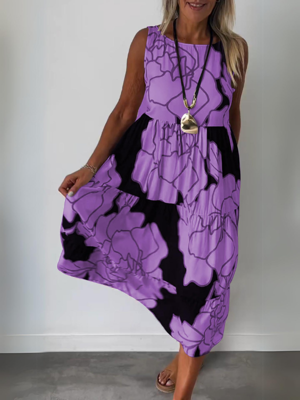 Camille - Elegante Mouwloze Jurk