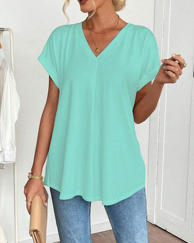 Estella - T-shirt Patchwork Casual