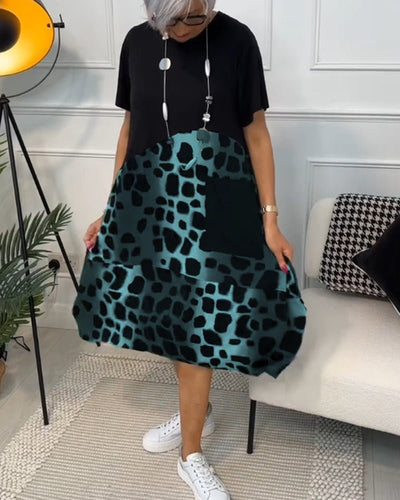 Cassandra - Moeiteloze Elegante Midi-jurk