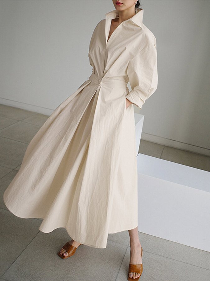Clémence - Elegante Lange Jurk