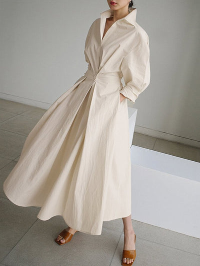 Clémence - Elegante Lange Jurk