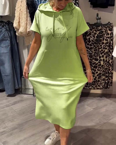 Saskia - Casual Hoodie Dress