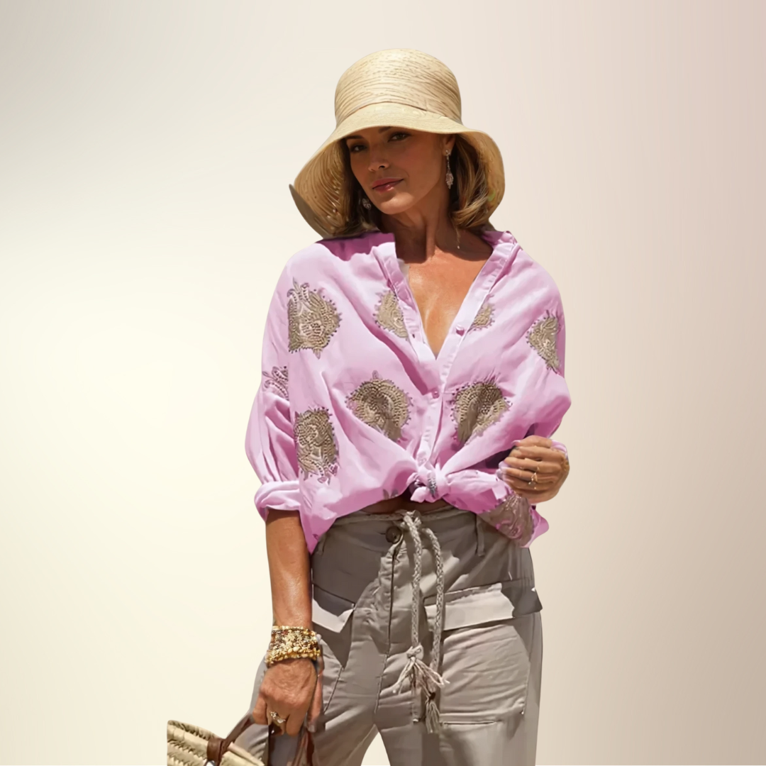 Simone - Blouse Chique Stijl Ibiza