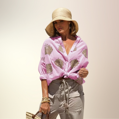 Simone - Blouse Chique Stijl Ibiza