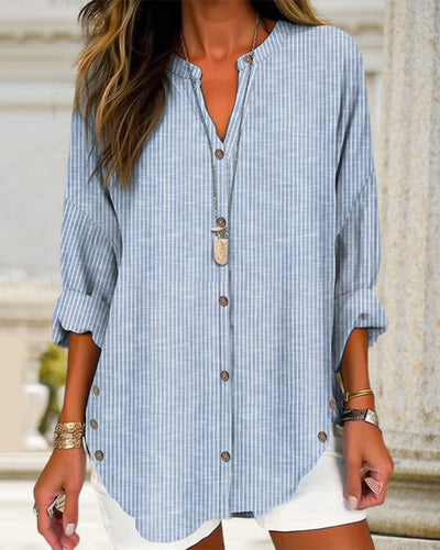 Valerié - Chic Gestreepte Top