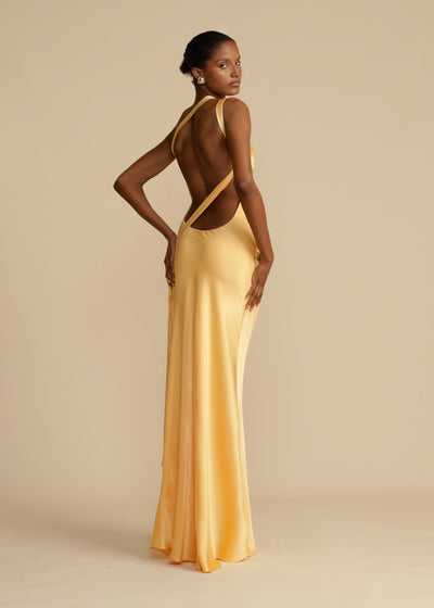 Muriel - Elegante Lange Jurk
