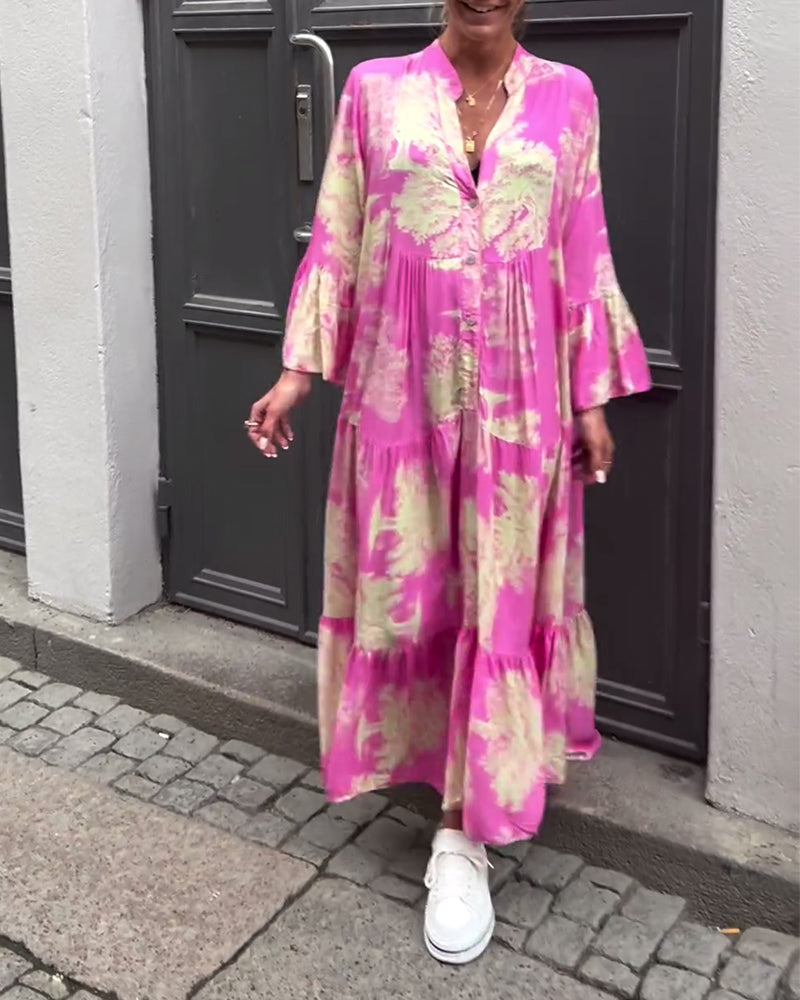 Fransesca - Elegante Vloeiende Jurk