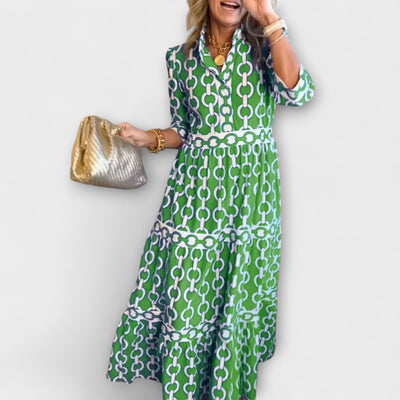 Sophia - Zomerse Midi-Jurk