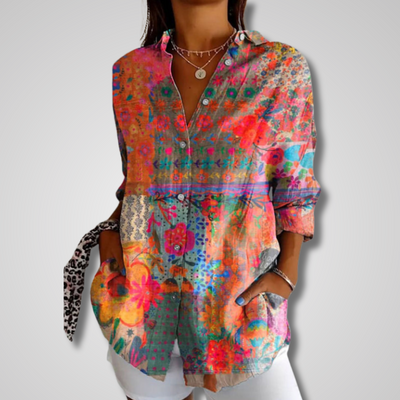 Melle - Elegante Vintage Blouse
