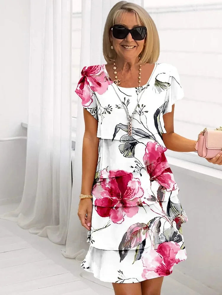 Mallory - Chic Bloemenjurk