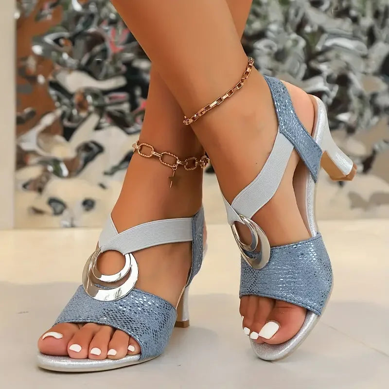 Jasmina - Elegante Zomer Hakken