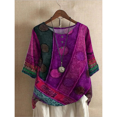 Valarie – Mozaïek Shirt