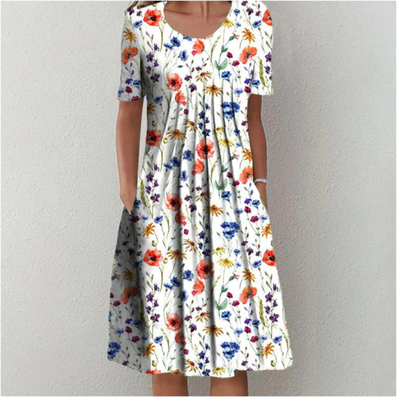 Celeste - Elegante Bloomen Jurk