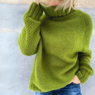 Angela - Effen Groene Coltrui
